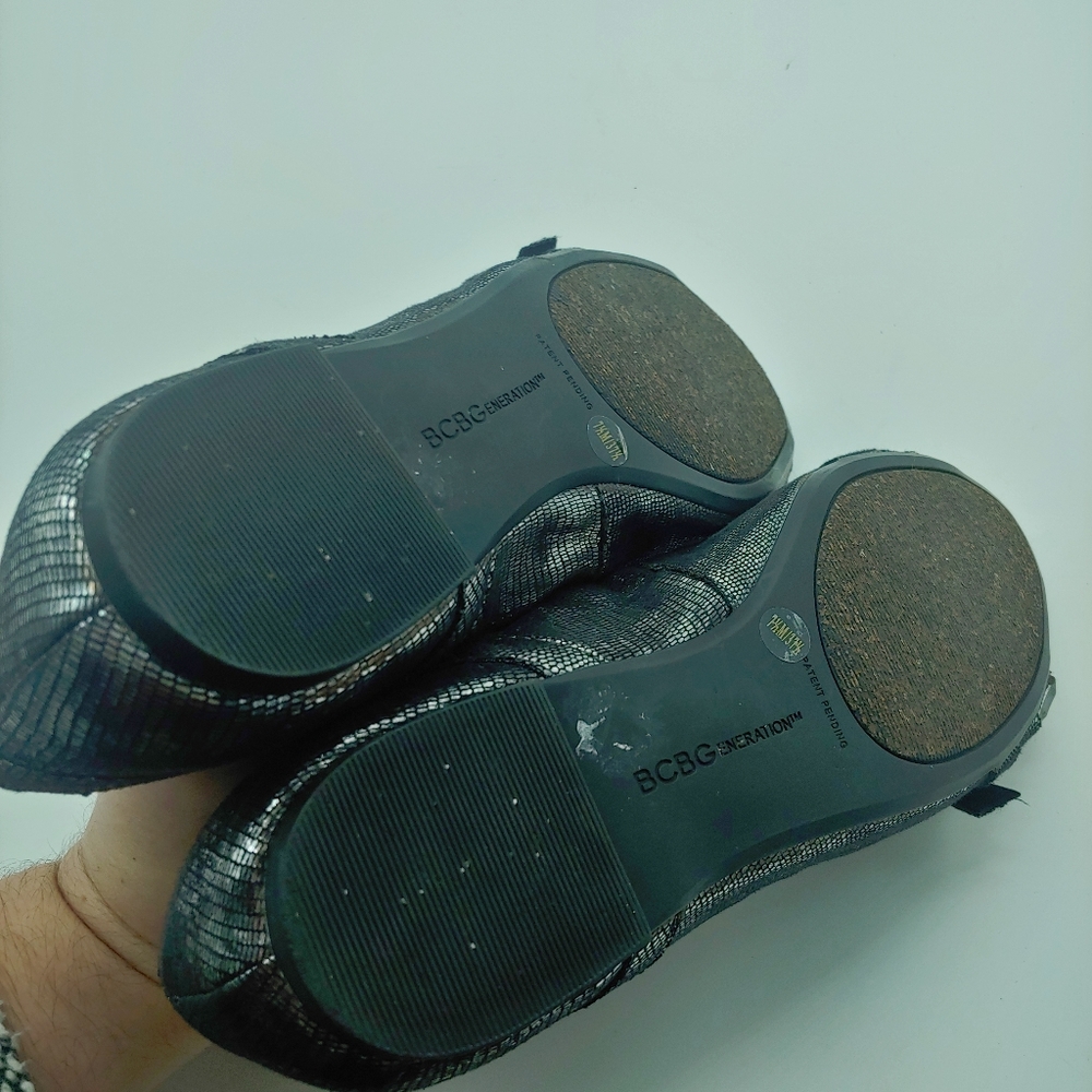Bcbgeneration | Black Metallic Silver Stud Flats 7 - image 4